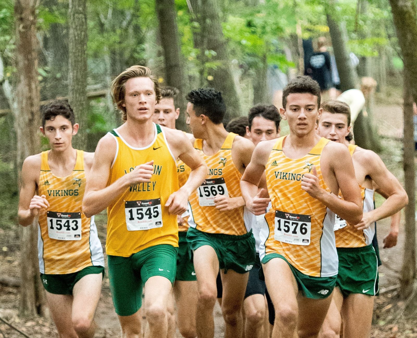 Valley XC boys pack
